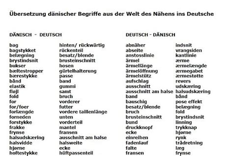 deutsch dänisch übersetzung